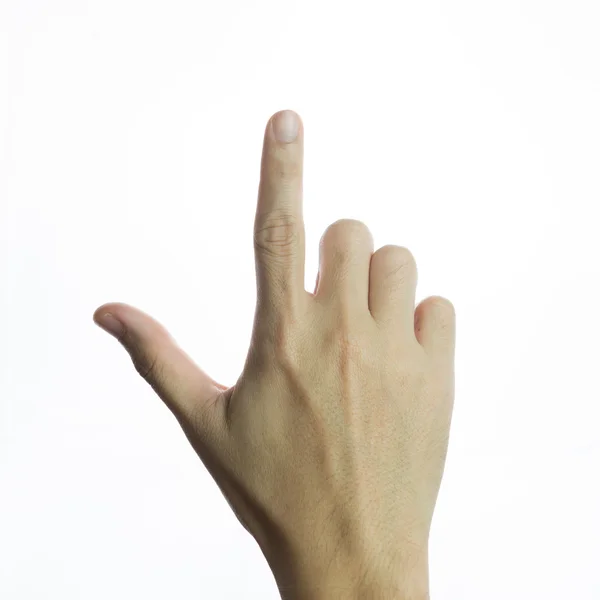 Δείκτη του χεριού — Φωτογραφία Αρχείου