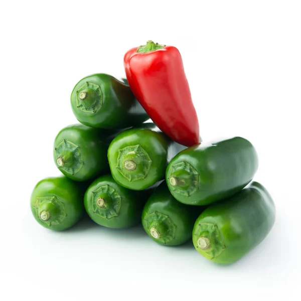 Jalapeno pimenta quente — Fotografia de Stock