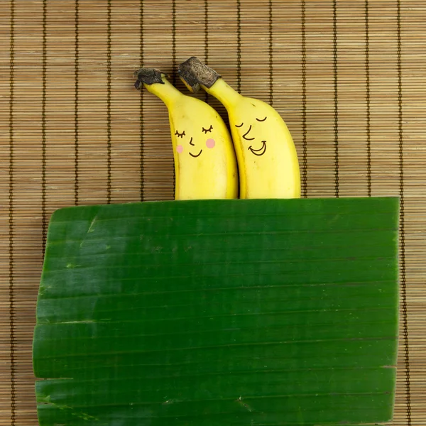 Banana couple — Stock Photo, Image