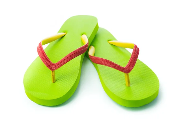 Green sandal — Stock Photo, Image