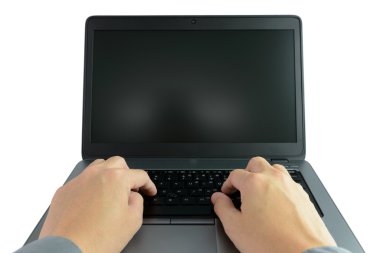 dizüstü bilgisayar üzerinde çalışan