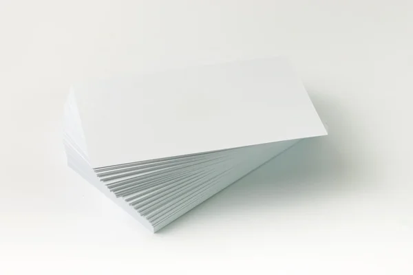 Plain business card — Stock Photo, Image
