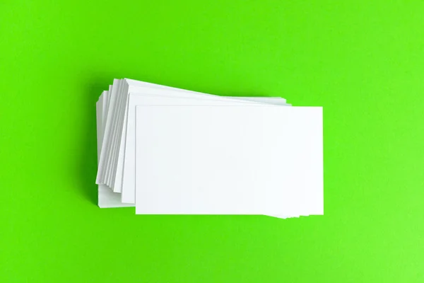 Cartão comercial simples — Fotografia de Stock