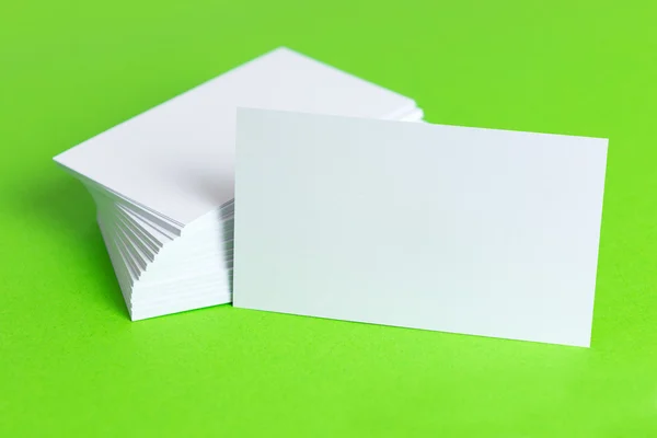 Plain business card — Stock Photo, Image