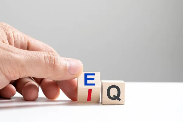 EQ and IQ concept — Stock Photo, Image