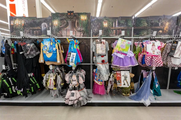 Novi Michigan Eua Setembro 2022 Variedade Trajes Halloween Venda Supermercado — Fotografia de Stock