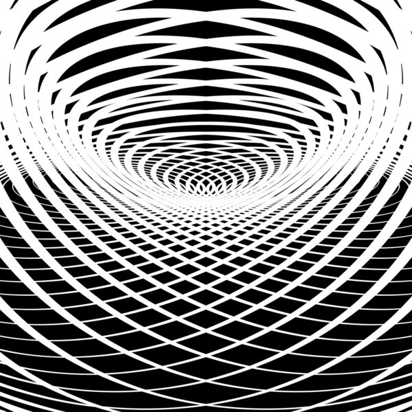 Абстрактный фон оптической иллюзии.