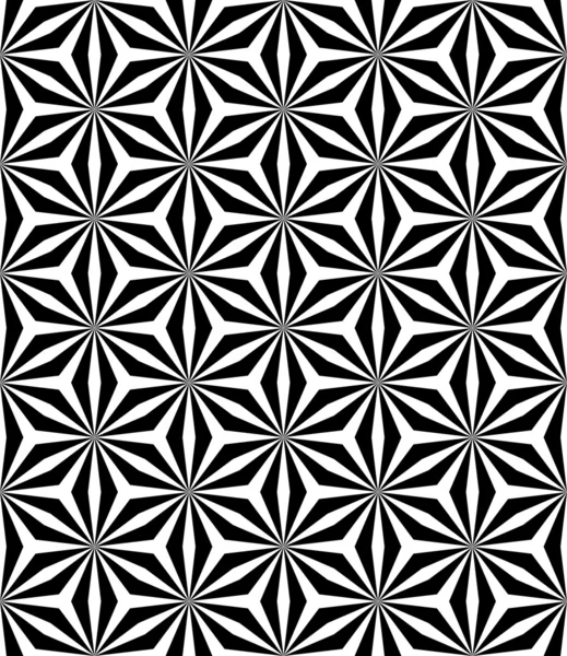 Op art vzorek. bezešvé geometrické textura. — Stockový vektor