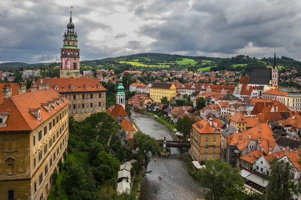 Cesky Krumlov Görünümü.