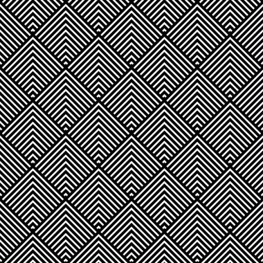 kesintisiz geometrik checked doku.