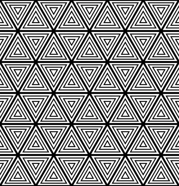 Naadloos geometrisch patroon. — Stockvector