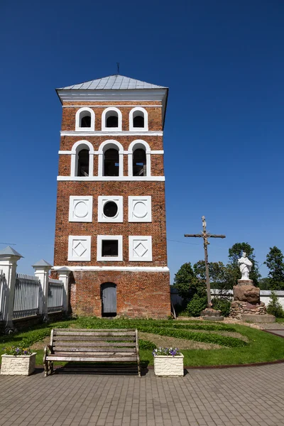 Średniowieczna wieża w Nieświeżu, Białoruś. — Zdjęcie stockowe