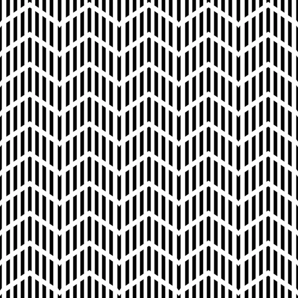 Seamless geometric zigzag pattern. Striped texture. — Stock Vector