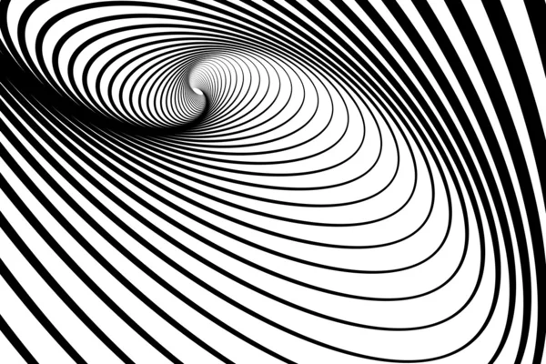 Movimiento espiral giratorio. Fondo abstracto . — Vector de stock