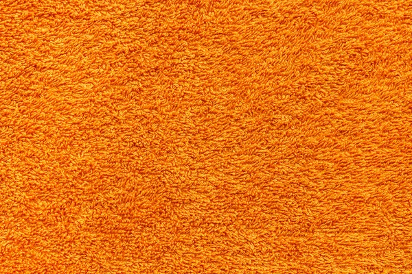Orange towel texture. — Stock Photo, Image