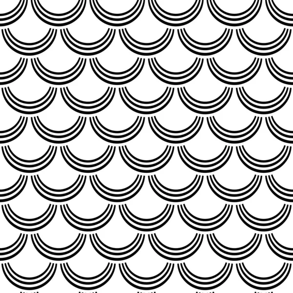 Seamless pattern. "Fish scale" texture. — Stock Vector