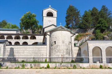 cetinje Karadağ'ın Ortodoks Manastırı.