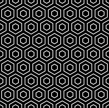 altıgenler doku. kesintisiz geometrik desen