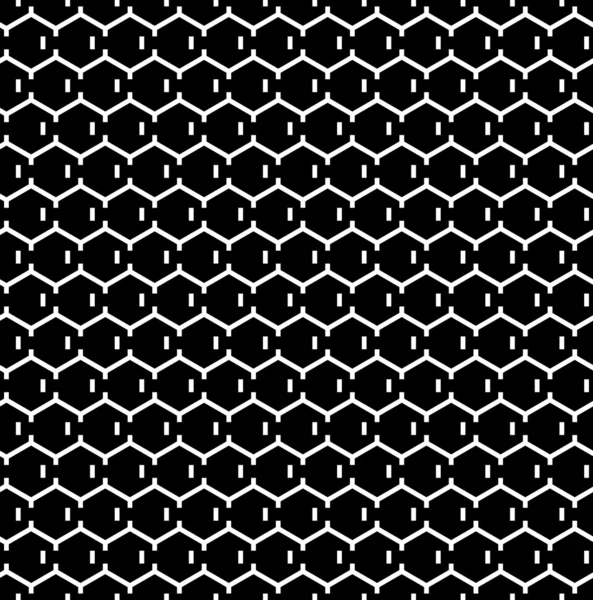 Texture hexagonale sans couture. Modèle en nid d'abeille . — Image vectorielle