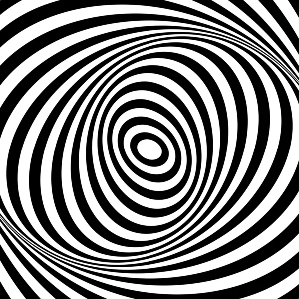 Abstrakter op art Hintergrund. — Stockvektor