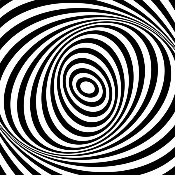 Abstract op art background.