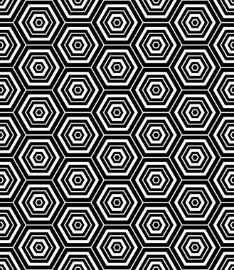altıgenler doku. kesintisiz geometrik desen.