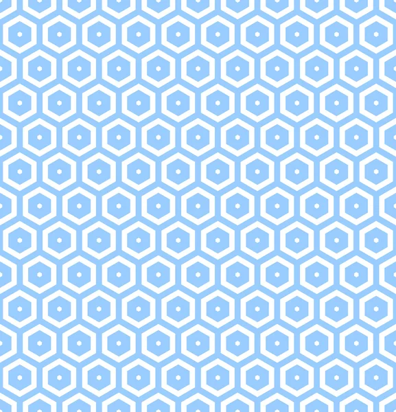 Hexagones sin costura patrón panal . — Vector de stock