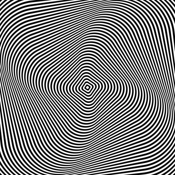 Diseño abstracto de op art . — Vector de stock