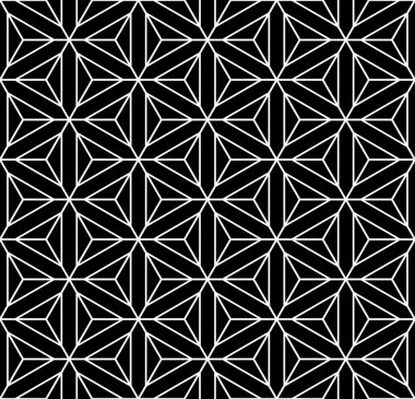 kesintisiz geometrik doku. altıgenler, elmas, üçgenler ve s