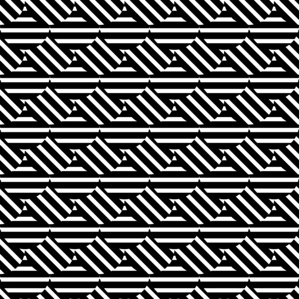 Naadloze op art textuur. — Stockvector