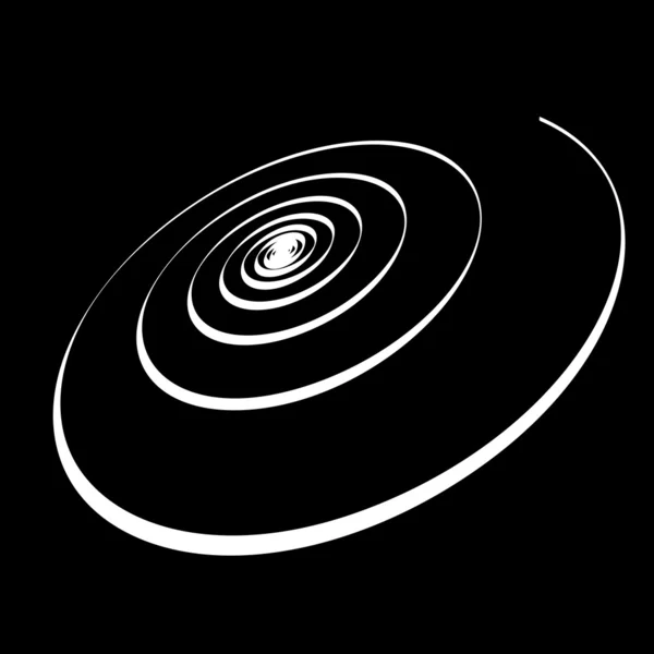 Spiralbewegung. Abstrakter Hintergrund. — Stockvektor