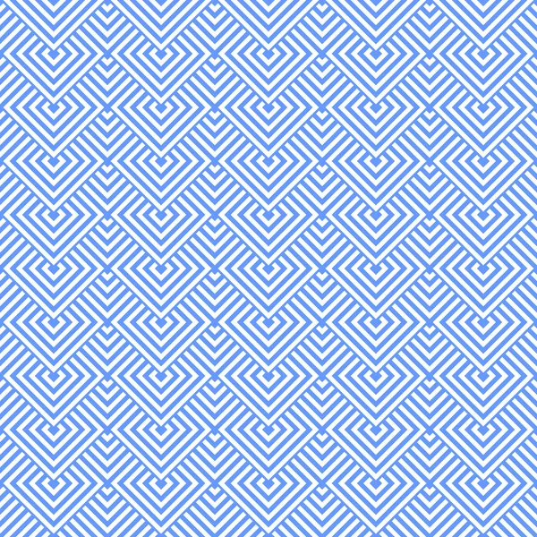 Sömlös blå geometriska konsistens. — Stock vektor