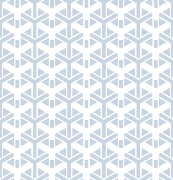 Abstrakte Nahtlose Geometrische Sechsecke Muster Und Textur Vektorkunst — Stockvektor