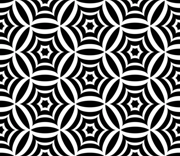 Abstraktes Nahtloses Geometrisches Muster Und Textur Vektorkunst — Stockvektor