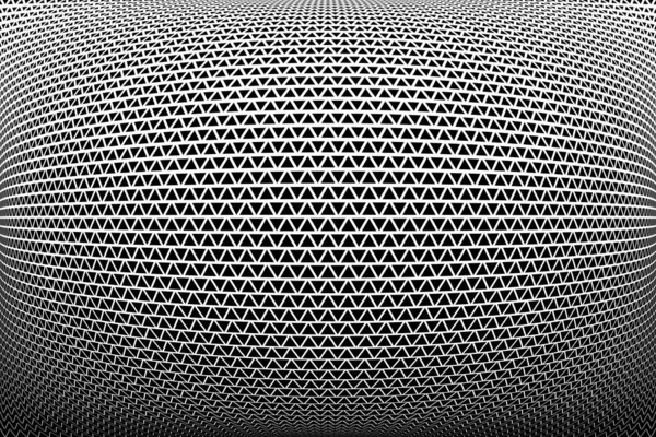 Modello Astratto Geometrico Mezzitoni Forma Convessa Arte Vettoriale — Vettoriale Stock