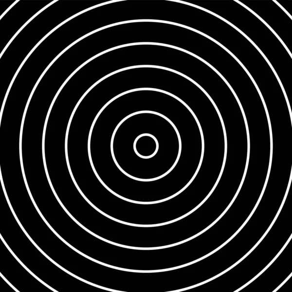 Concentrische Ringen Patroon Abstracte Cirkel Getextureerde Achtergrond Vectorkunst — Stockvector