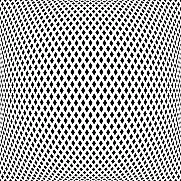 Абстрактний Геометричний Діамантовий Візерунок Ефектом Ілюзії Векторне Мистецтво — стоковий вектор