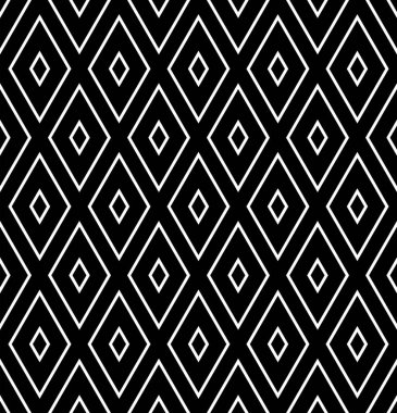 Soyut, dikişsiz geometrik elmas deseni. Vektör sanatı.