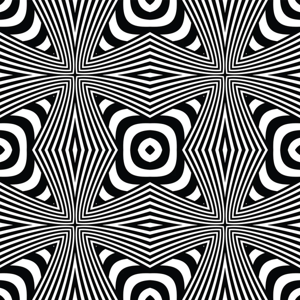 抽象的なシームレスな幾何学パターン 線のテクスチャ ベクトルアート — ストックベクタ