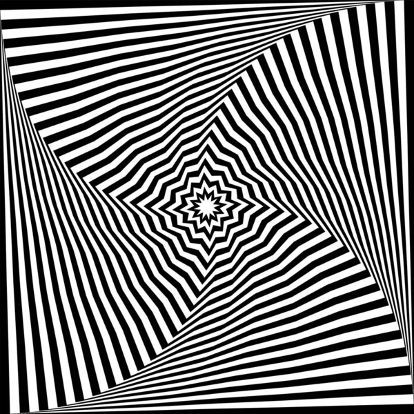 抽象的なオペアンプの設計におけるホワイトムーブメントの幻想 線のパターン ベクターイラスト — ストックベクタ