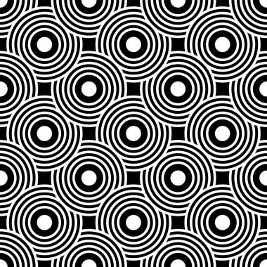 Soyut, dikişsiz geometrik desen. Dekoratif doku. Vektör illüstrasyonu.