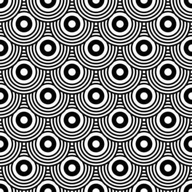 Kusursuz geometrik desenli Art Deco motifi. Vektör illüstrasyonu.