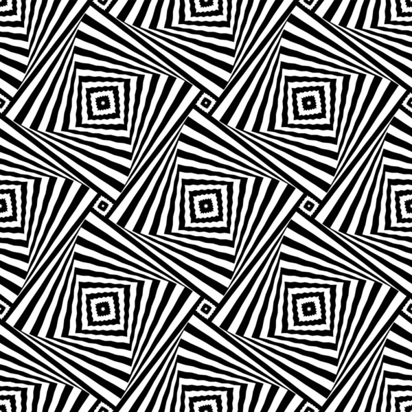 Abstract Naadloos Geometrisch Art Patroon Vectorkunst — Stockvector