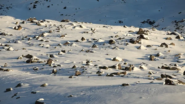 Planalto nevado — Fotografia de Stock