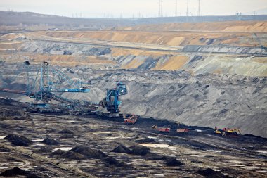 Kömür madenciliği açık