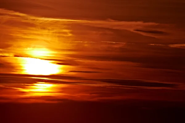 Pôr do sol — Fotografia de Stock