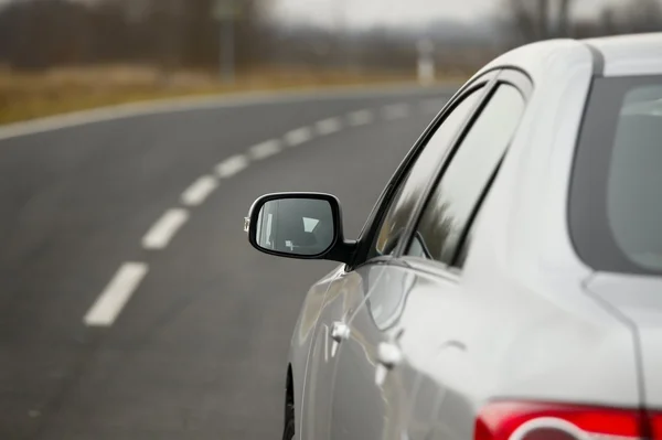 Espejo coche — Foto de Stock