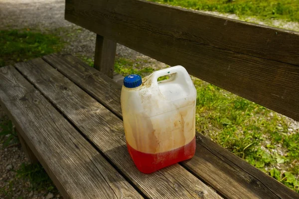 Lata de aceite — Foto de Stock