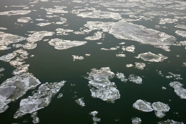 얼음 강 — 스톡 사진