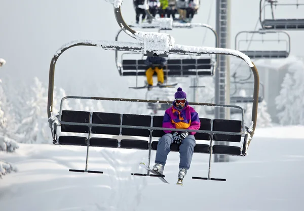 Lift ski — Zdjęcie stockowe